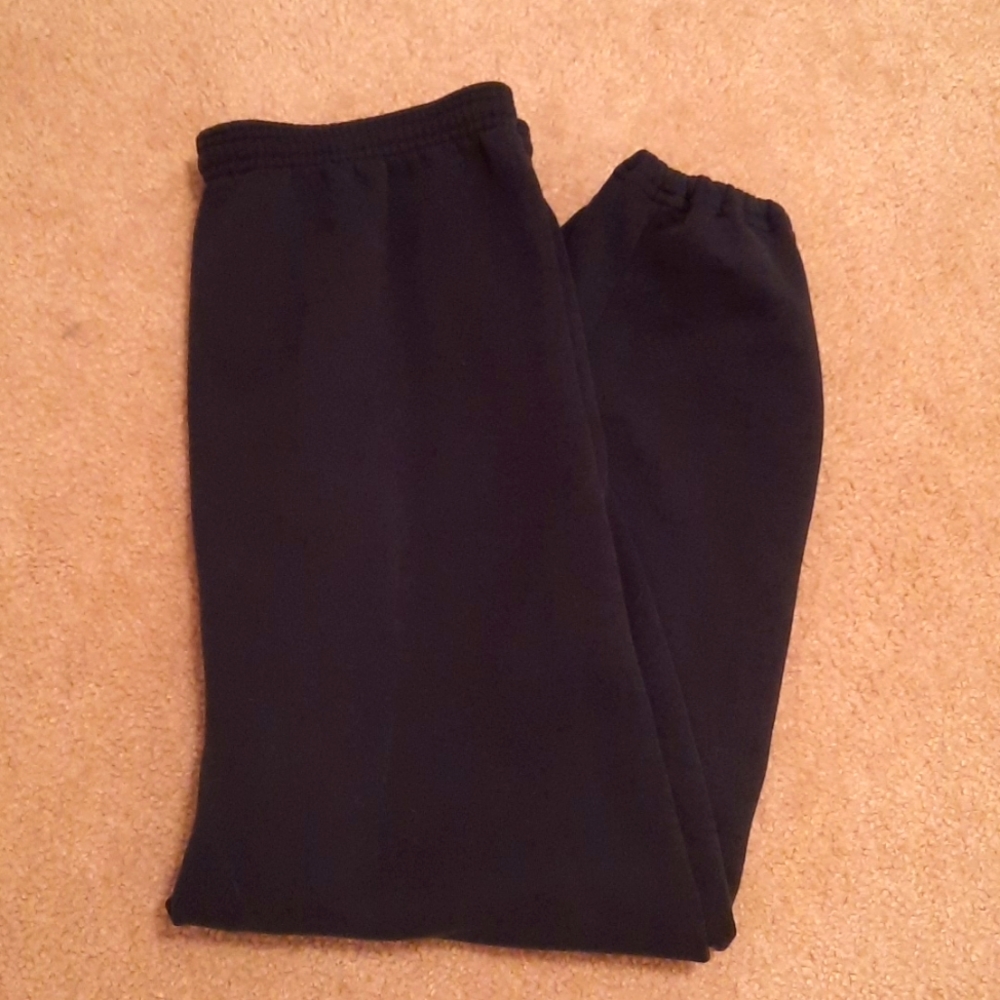 Jerzees Black Vintage Sweatpants XL